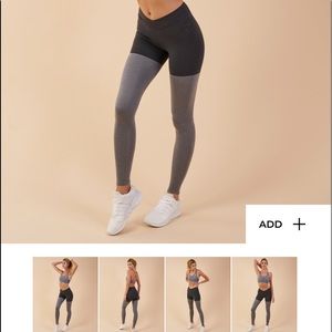 Two toned leggings
